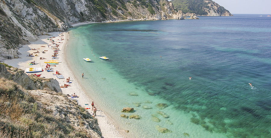 panoramica spiaggia sansone