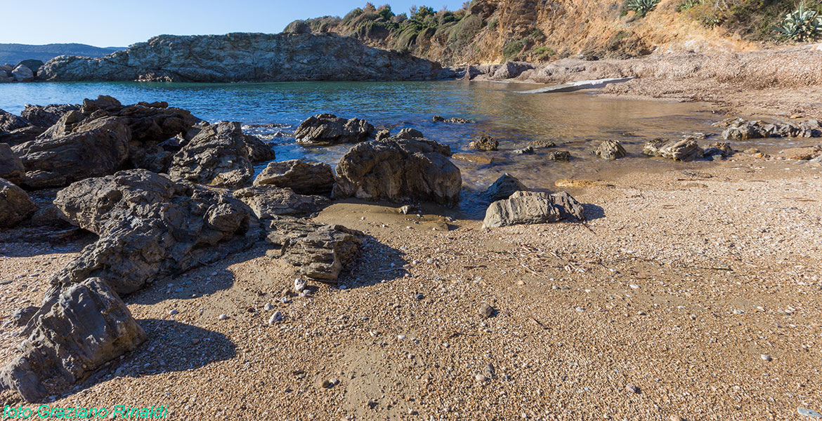 Spiagge isola d'Elba_Felciaio__Capoliveri_ spiaggia d'inverno