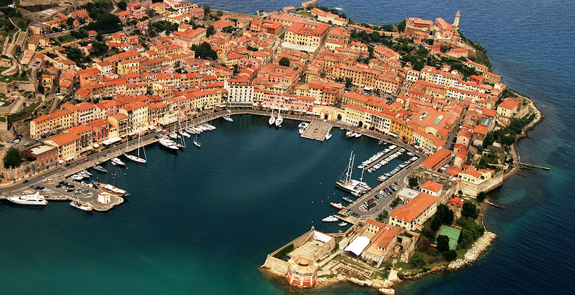 Portoferraio vista aerea