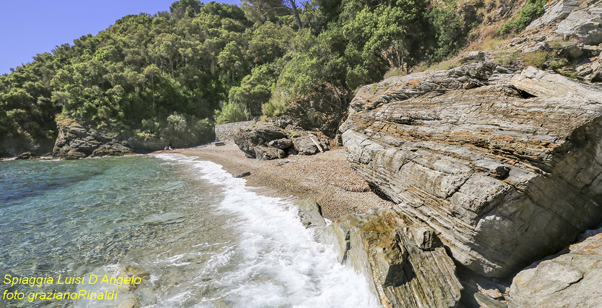 Spiagge isola d'Elba_Luisi D'Angelo_Rio Marina_strati scistosi