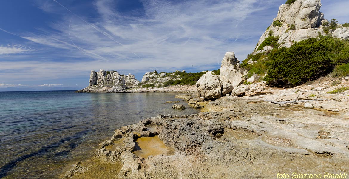 Marina di Campo Isola di Pianosa_vista panoramica porto romano