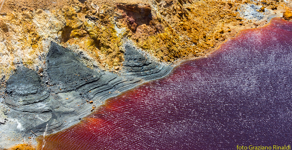 Isola d'Elba Miniere Rio Marina Cantiere Le Conche_ammassi argillosi