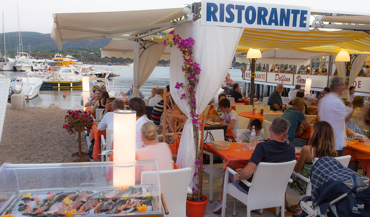 Ristorante isola d'Elba sul mare a Porto Azzurro