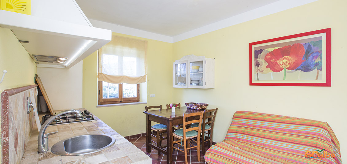 Marina di Campo, Elba, Einfamilienhaus, Wohnzimmer, KÃ¼che