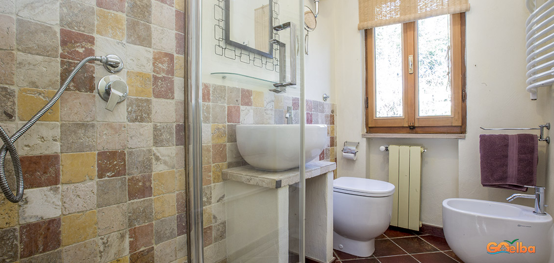 Marina di Campo, Elba Island, family home, new bathroom with bidet